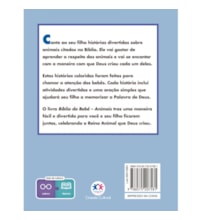 Livro Capa dura Baby bible animals
