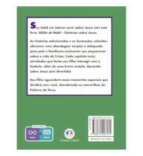 Livro Capa dura Baby bible stories about jesus