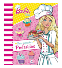Livro Capa dura Barbie - Meus cupcakes preferidos Livro Capa dura Barbie - Meus cupcakes preferidos