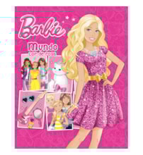 Livro Capa dura Barbie - Mundo cor-de-rosa