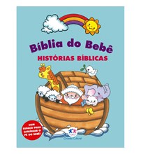 Livro Capa dura Bíblia do bebê - Histórias bíblicas