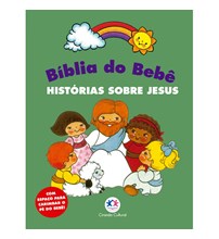 Livro Capa dura Bíblia do Bebê - Histórias sobre Jesus