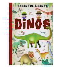 Livro Capa dura Busca y encuentra - Dinosaurios