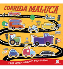 Livro Capa dura Corrida maluca