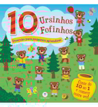 Livro Capa dura Counting fun: 10 little teddies