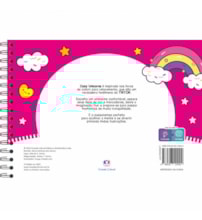 Livro Capa dura Cozy Unicorns - Para colorir