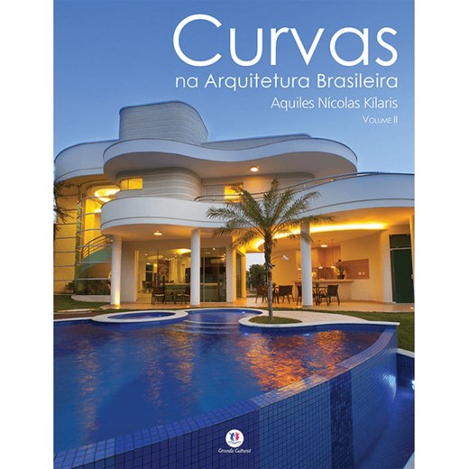 Livro Capa dura Curvas na arquitetura brasileira vol.2
