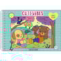 Livro Capa dura Cute Vibes - Livro de Colorir