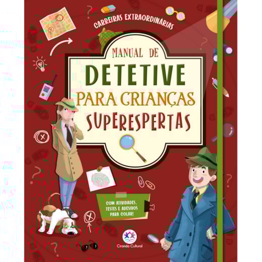 Livro Capa dura Detective handbook