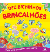 Livro Capa dura Dez bichinhos brincalhões