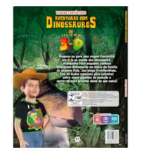 Livro Capa dura Dino aventuras en ultra 3D - Viajes fantásticos
