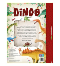 Livro Capa dura Dinos