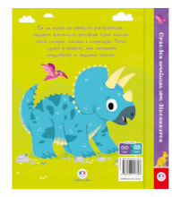 Livro Capa dura Dinosaur Stories