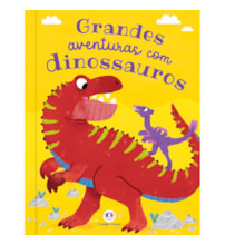 Livro Capa dura Dinosaur Stories