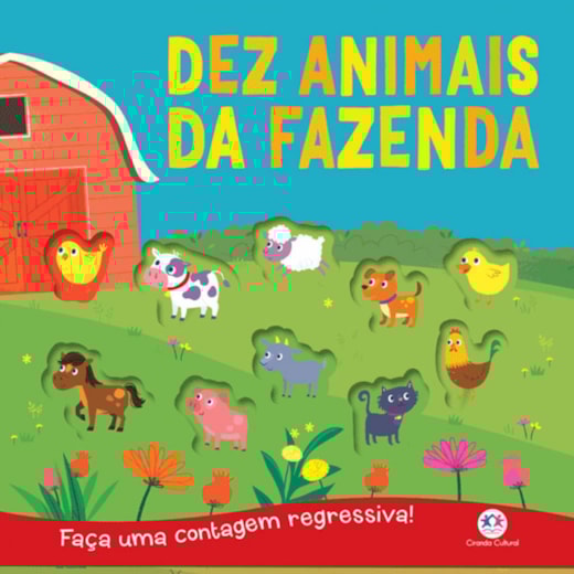 Livro Capa dura Farmyard countdown!