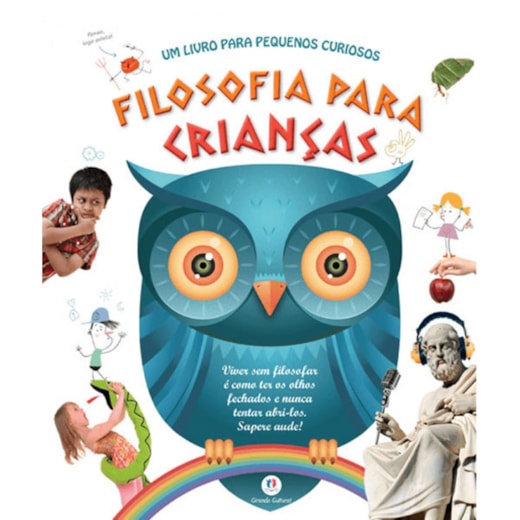 Livro Capa dura Filosofia para crianças