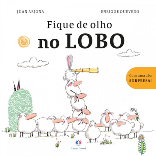 Livro Capa dura Fique de olho no lobo