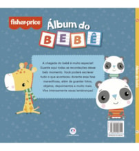 Livro Capa dura Fisher-Price - Álbum do bebê