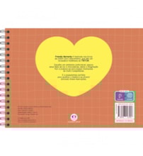 Livro Capa dura Friendly Moments - Livro de Colorir