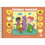 Livro Capa dura Friendly Moments - Livro de Colorir