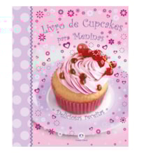 Livro Capa dura Girls book of cupcakes