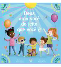 Livro Capa dura God loves you just the way you are
