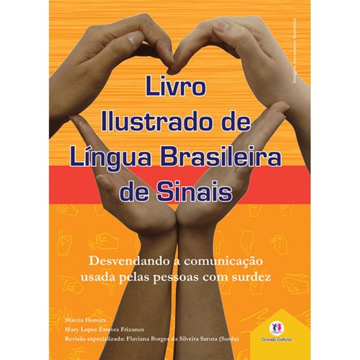 Livro Capa dura Livro ilustrado de língua brasileira de sinais vol.2