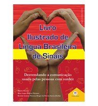Livro Capa dura Livro ilustrado de língua brasileira de sinais vol.3