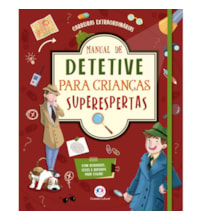 Livro Capa dura Manual de detetive para crianças superespertas