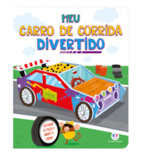 Livro Capa dura Meu carro de corrida divertido