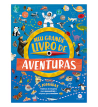 Livro Capa dura Meu grande livro de aventuras