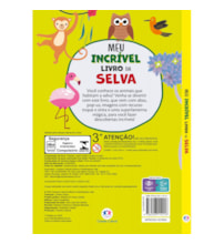 Livro Capa dura Meu Incrível Livro da Selva - Com pop-up e abas