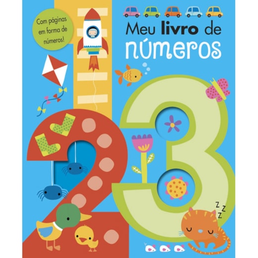 Livro Capa dura Meu livro de números