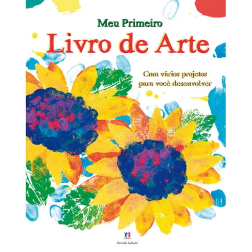 Livro Capa dura Meu primeiro livro de arte