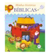 Livro Capa dura Minhas Histórias Bíblicas - Bíblia Infantil Ilustrada para crianças