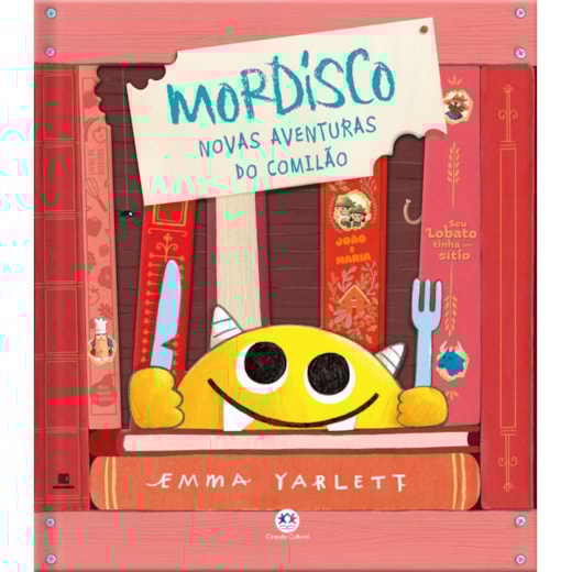 Livro Capa dura Nibbles - The very hungry book monster