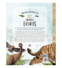 Livro Capa dura O magnífico livro dos animais extintos