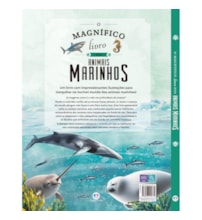 Livro Capa dura O magnífico livro dos animais marinhos