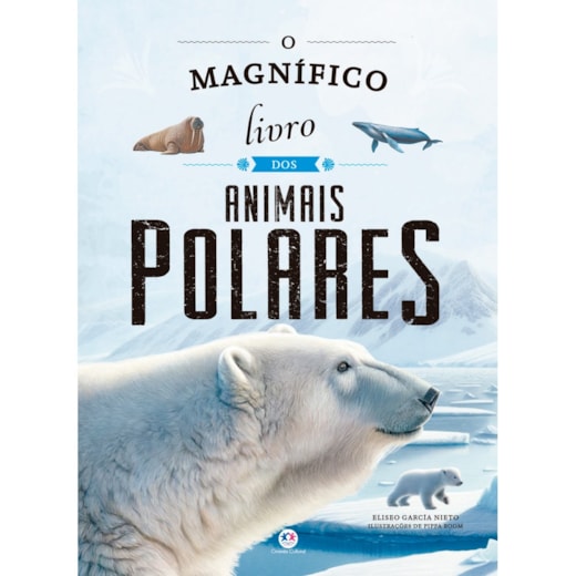 Livro Capa dura O magnífico livro dos animais polares