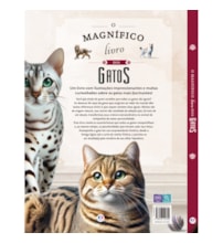 Livro Capa dura O magnífico livro dos gatos