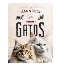 Livro Capa dura O magnífico livro dos gatos