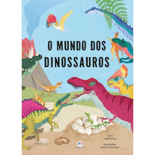 Livro Capa dura O mundo dos dinossauros