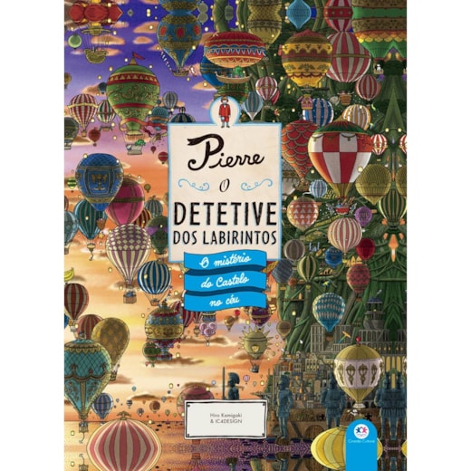 Livro Capa dura Pierre - O detetive dos labirintos - O mistério do Castelo no céu
