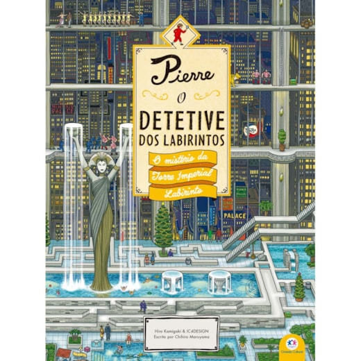 Livro Capa dura Pierre - The maze detective - The mystery of the Empire Maze Tower