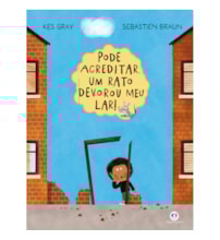 Livro Capa dura Pode acreditar, um rato devorou meu lar!