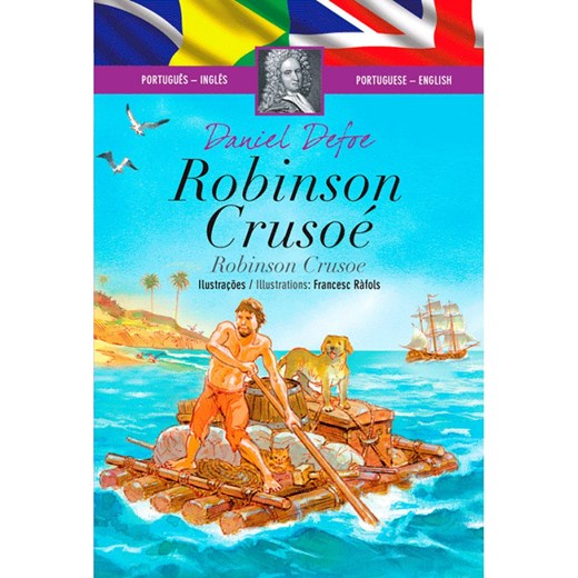 Livro Capa dura Robinson Crusoé