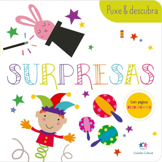 Livro Capa dura Surpresas