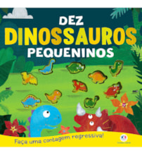 Livro Capa dura Ten tiny dinosaurs
