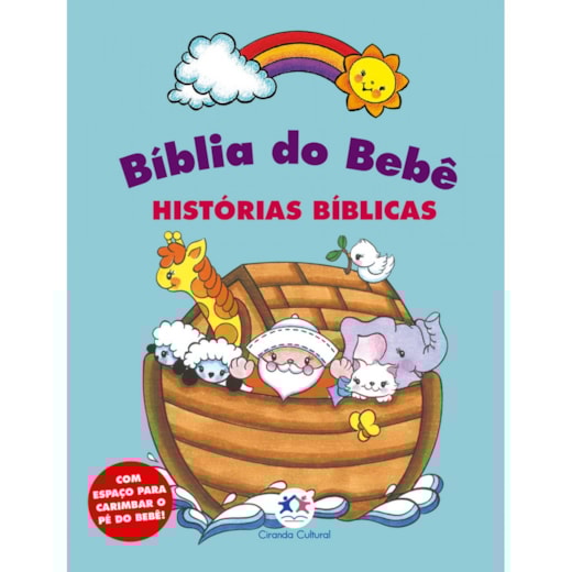 Livro Capa dura The baby bible storybook