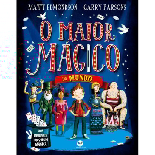Livro Capa dura The greatest magician in the world